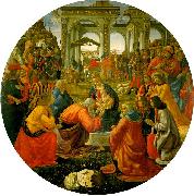 The Adoration of the Magi  aa Domenico Ghirlandaio